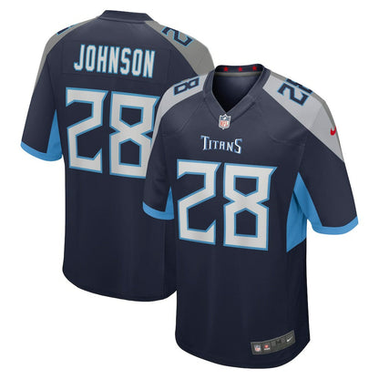 Chris Johnson Tennessee Titans Retired Player Game Jersey - Navy | Nike online