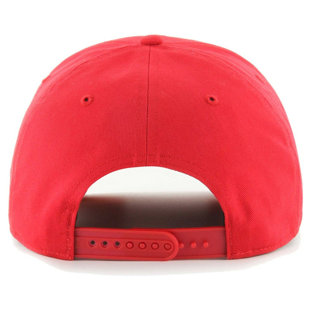 Chicago Bulls '47 Overhand Logo Hitch Adjustable Hat - Red | 47 brand for sale