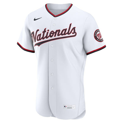 Washington Nationals Home Authentic Custom Jersey - White | Nike