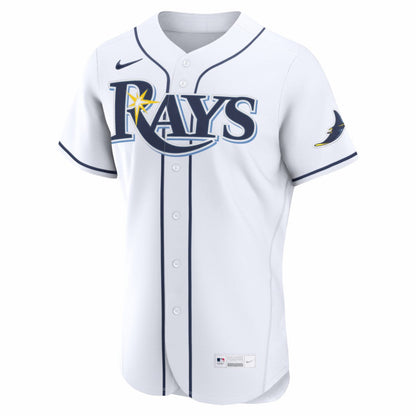 Tampa Bay Rays Home Authentic Custom Jersey - White | Nike