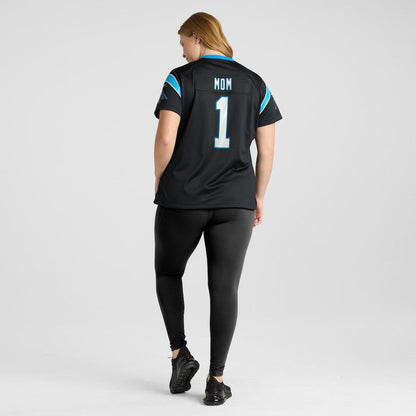 Number 1 Mom Carolina Panthers Women's Game Jersey - Black | Nike cheap