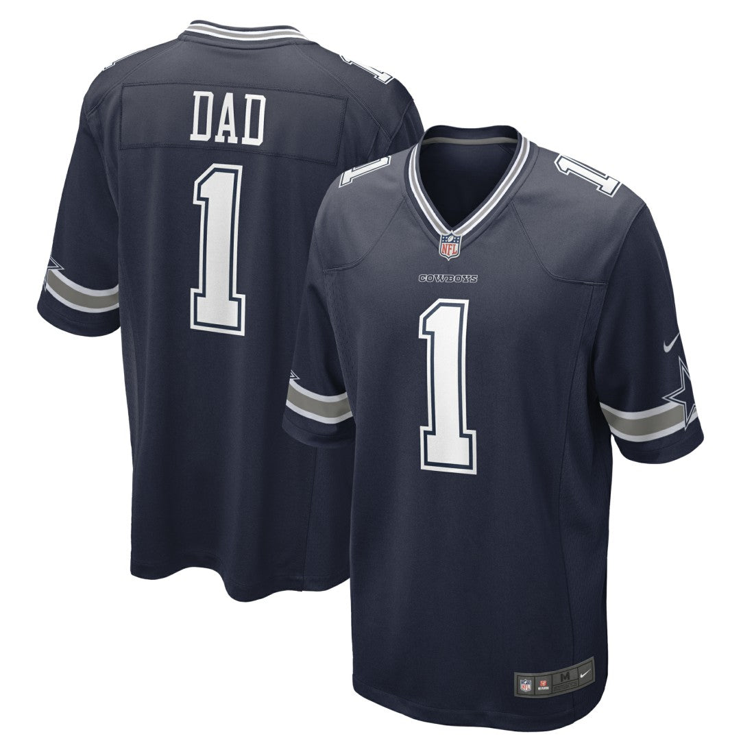 Number 1 Dad Dallas Cowboys Game Jersey - Navy | Nike sale