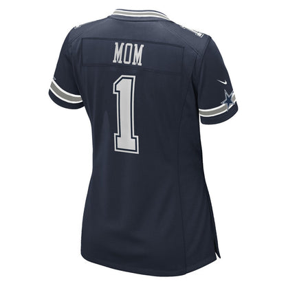 Number 1 Mom Dallas Cowboys Women's Game Jersey - Navy | Nike discount