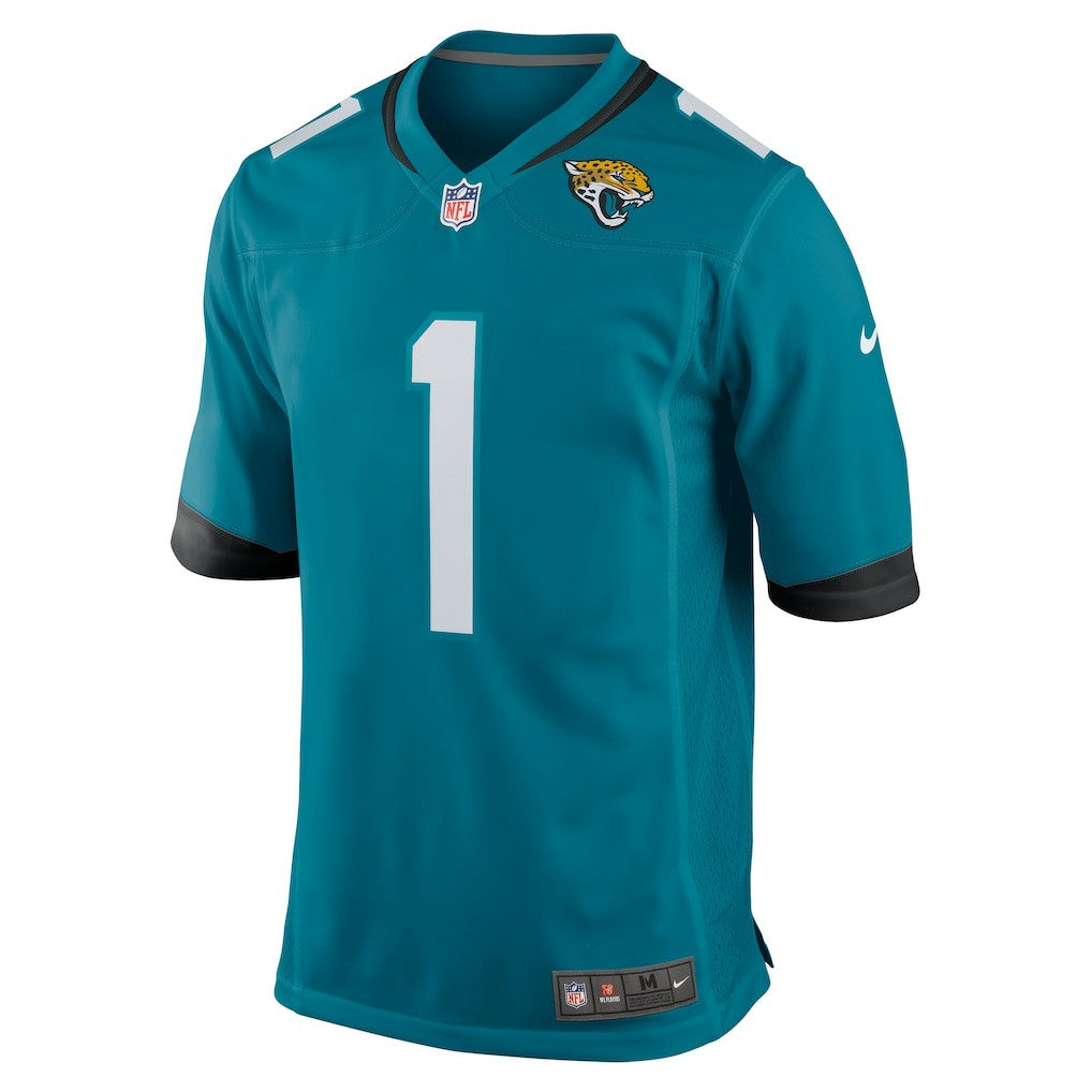Number 1 Dad Jacksonville Jaguars Game Jersey - Teal | Nike cheap