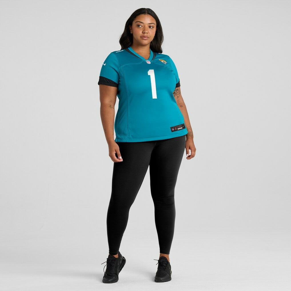 Number 1 Mom Jacksonville Jaguars Women's Game Jersey - Teal | Nike discount