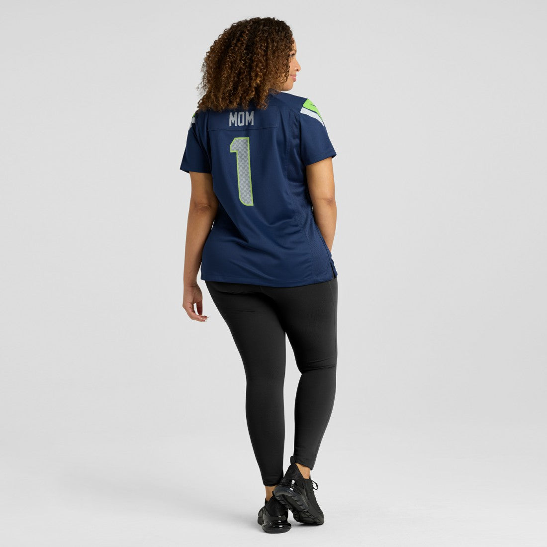 Number 1 Mom Seattle Seahawks Women's Game Jersey - College Navy | Nike on sale