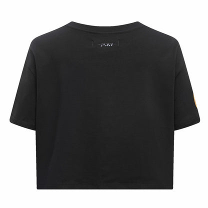 Milwaukee Bucks Pro Standard Women's Holiday Glam Boxy T-Shirt - Black shop