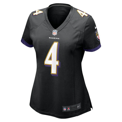 Zay Flowers Baltimore Ravens Women's Alternate Game Jersey - Black | Nike cheap