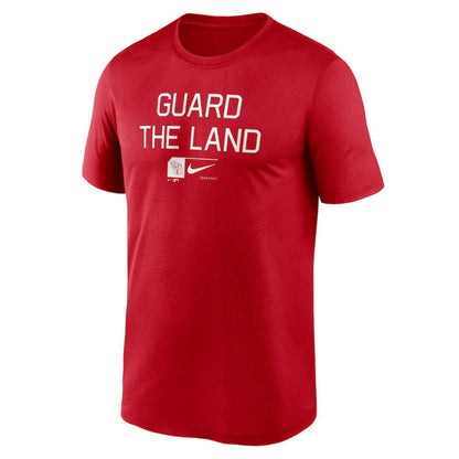 Cleveland Guardians Baseball Phrase Legend Performance T-Shirt - Red | Nike