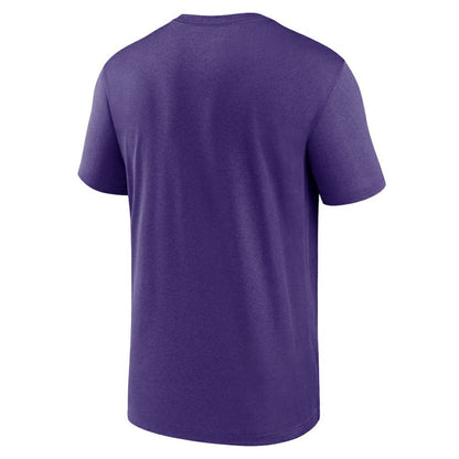 Colorado Rockies Baseball Phrase Legend Performance T-Shirt - Purple | Nike