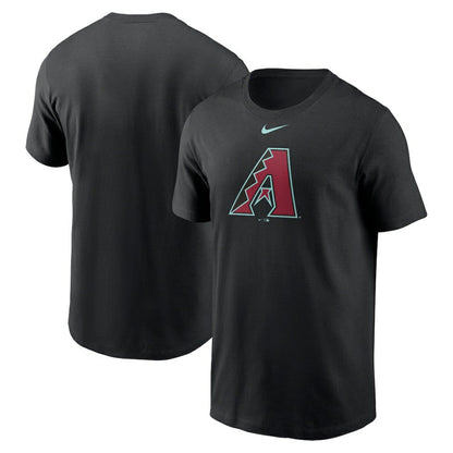 Arizona Diamondbacks Fuse Large Logo T-Shirt - Black | Nike