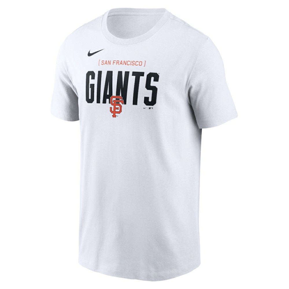 San Francisco Giants Home Team Bracket Stack T-Shirt - White | Nike