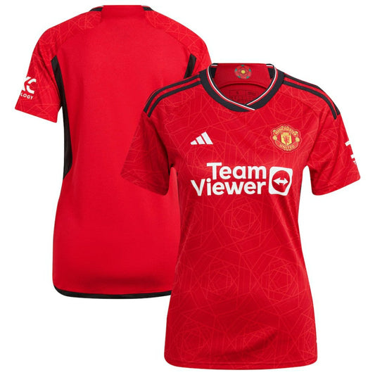 Manchester United Women's 2023/24 Home Replica Jersey - Red | Adidas sale