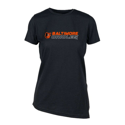 Baltimore Orioles Levelwear Women's Birch Chase T-Shirt - Black