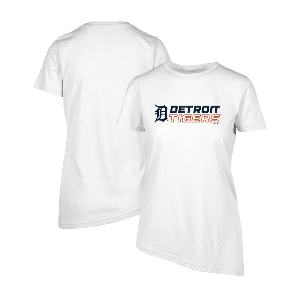Detroit Tigers Levelwear Women's Birch Chase T-Shirt - White