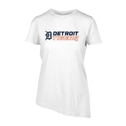 Detroit Tigers Levelwear Women's Birch Chase T-Shirt - White