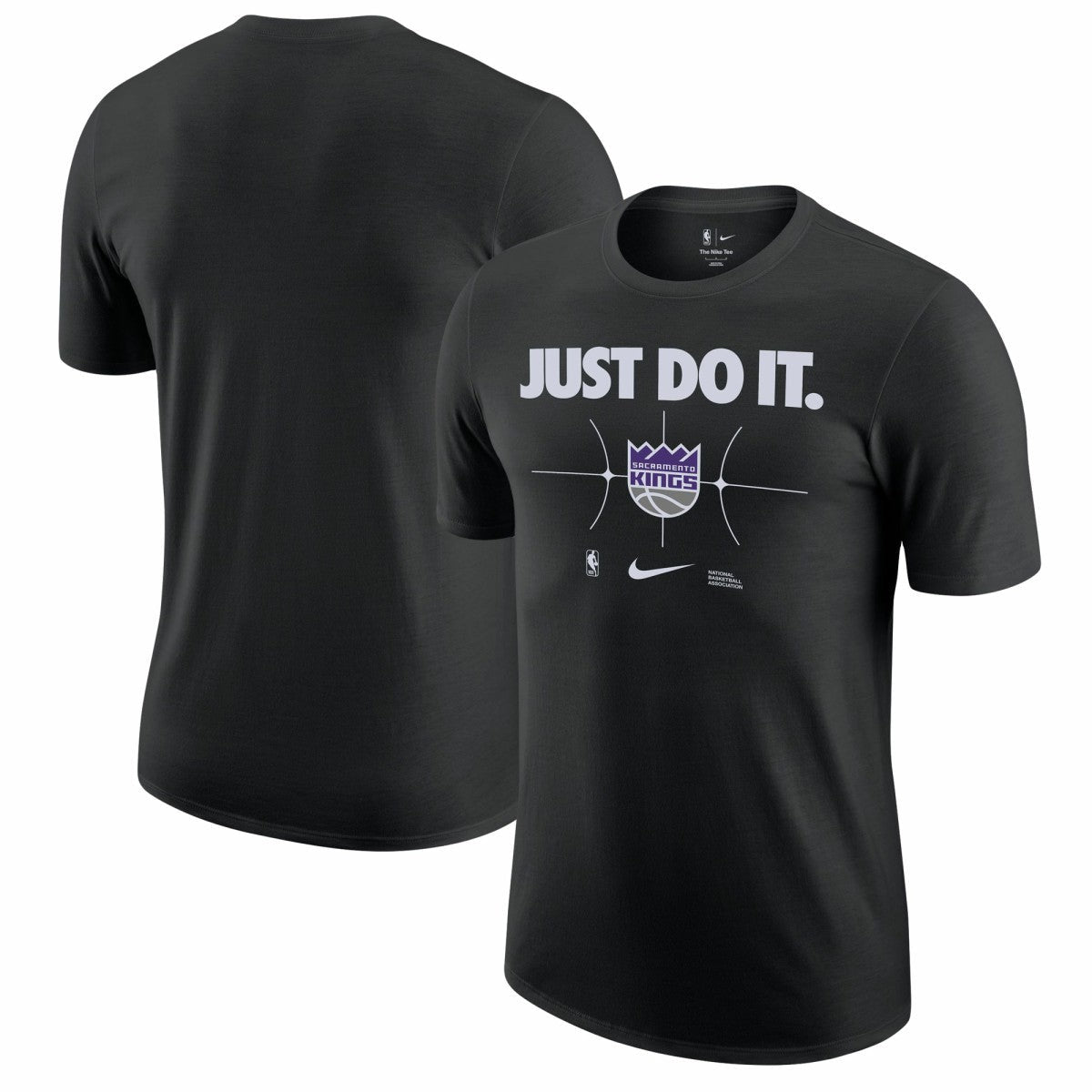 Sacramento Kings Just Do It T-Shirt - Black | Nike cheap