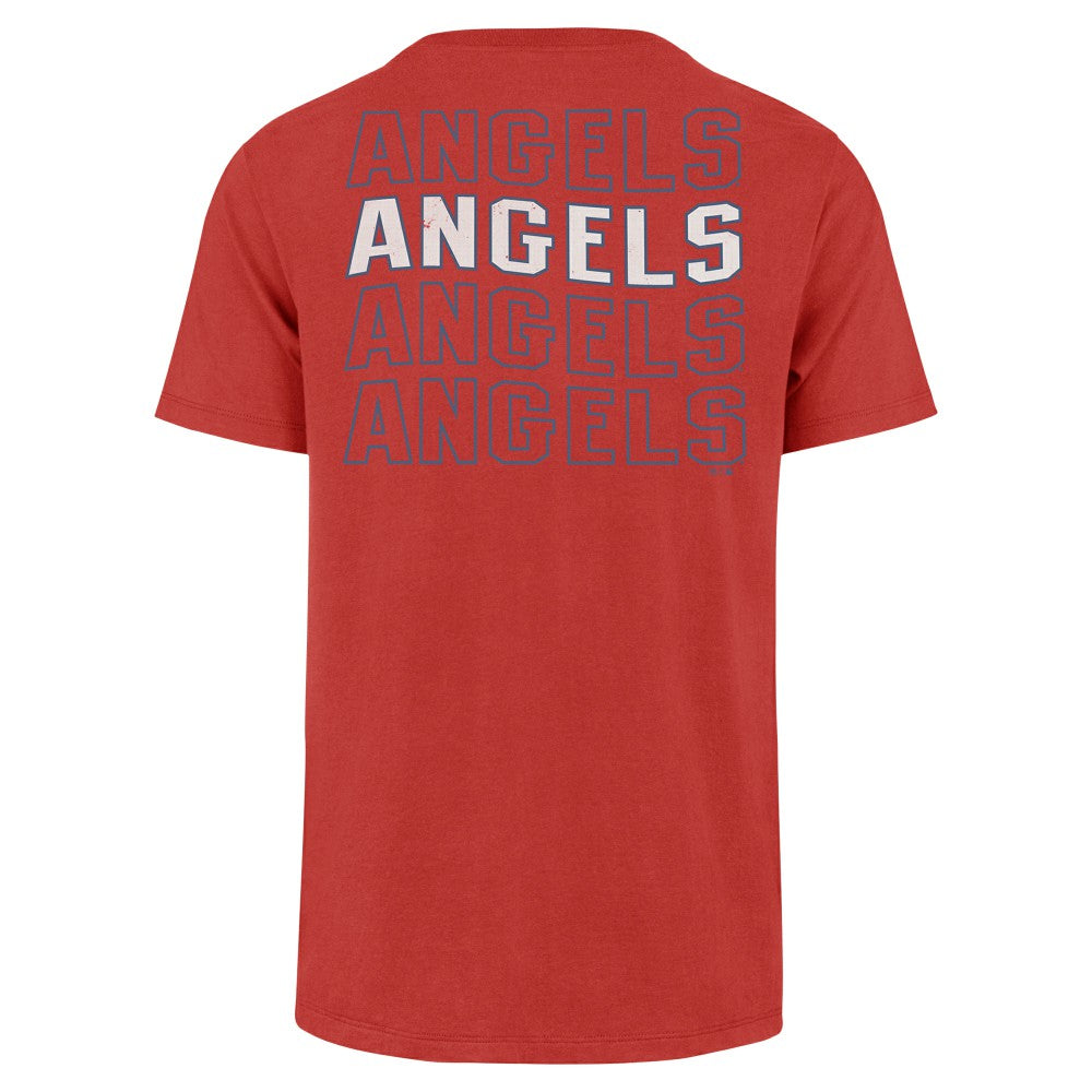 Los Angeles Angels Hang Back Franklin T-Shirt - Red | 47 brand