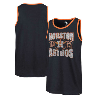 Houston Astros Upload Franklin Tank Top - Navy | 47 brand