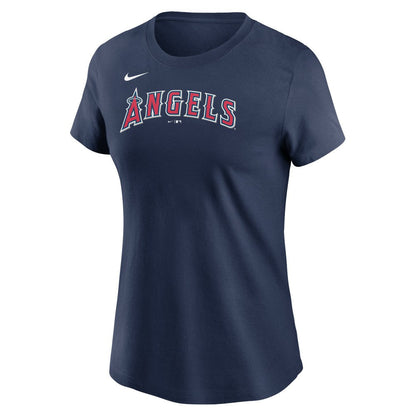 Los Angeles Angels Women's Wordmark T-Shirt - Navy | Nike