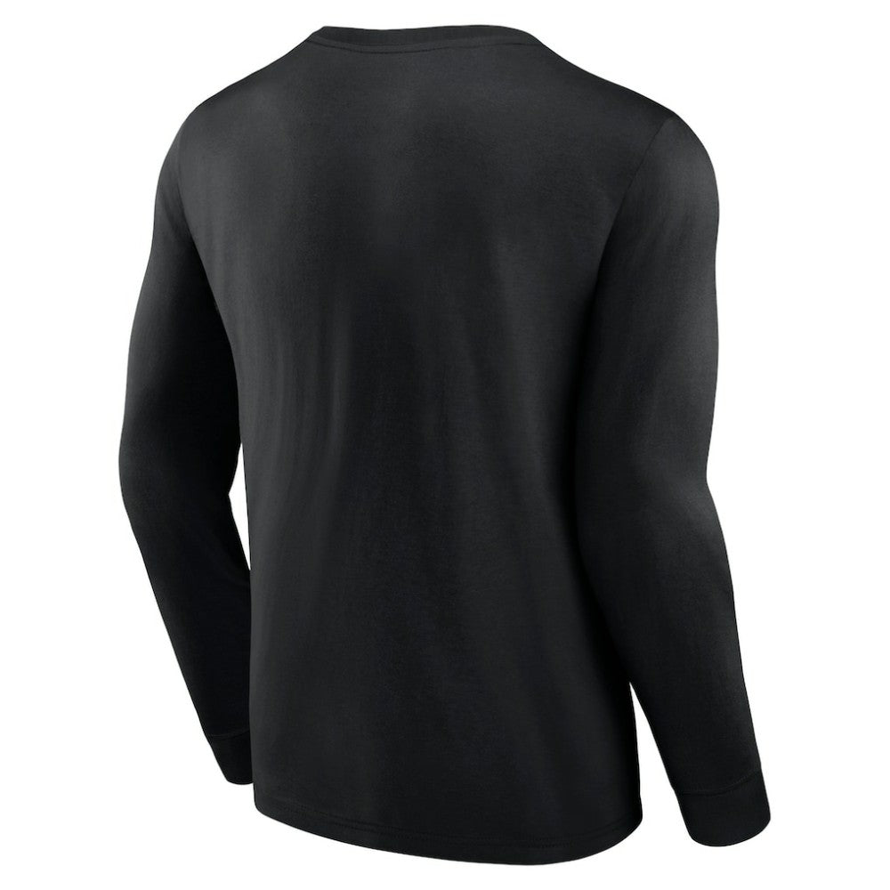 Chicago White Sox Strike the Goal Long Sleeve T-Shirt - Black