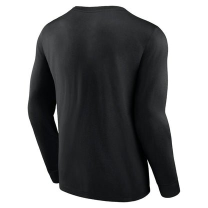 Chicago White Sox Strike the Goal Long Sleeve T-Shirt - Black