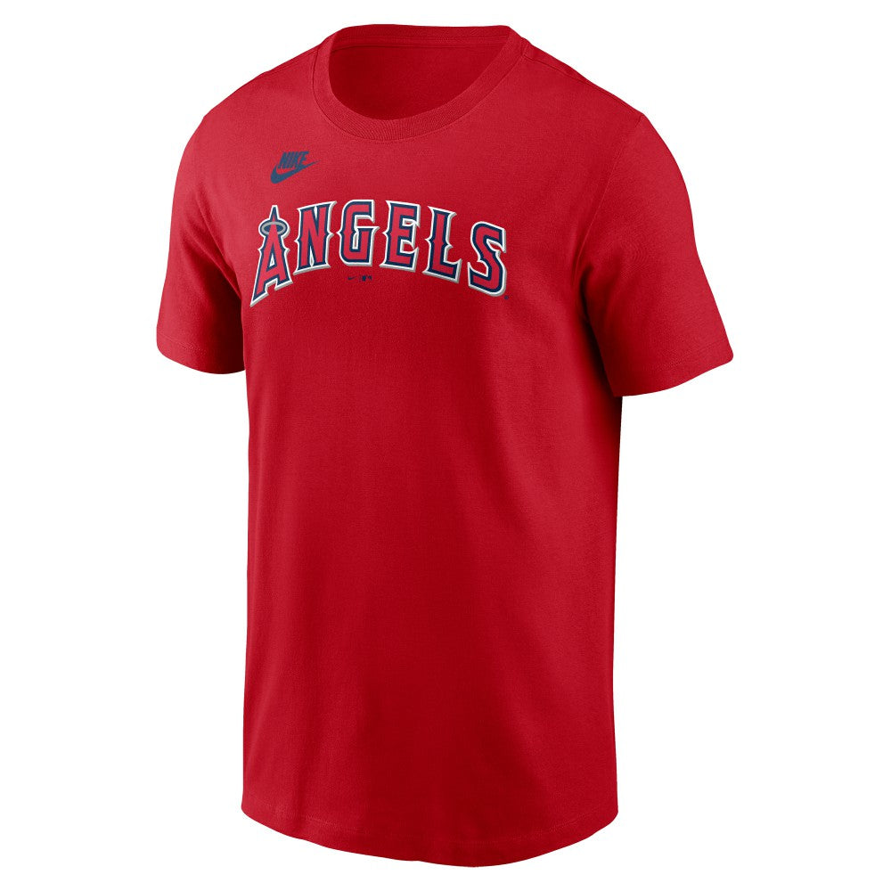 Vladimir Guerrero Los Angeles Angels Fuse Name & Number T-Shirt - Red | Nike