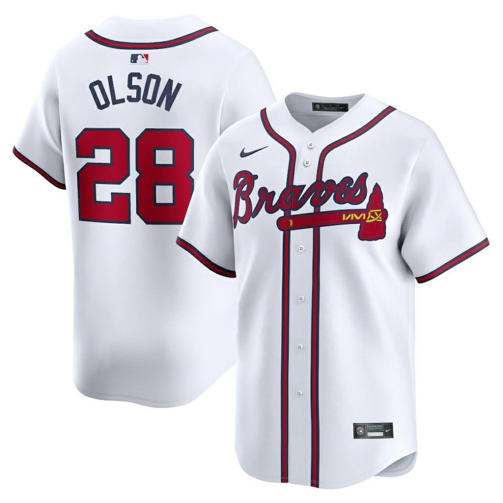 Matt Olson Atlanta Braves Home Limited Player Jersey - White | Nike