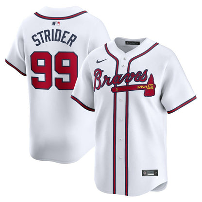Spencer Strider Atlanta Braves Home Limited Player Jersey - White | Nike