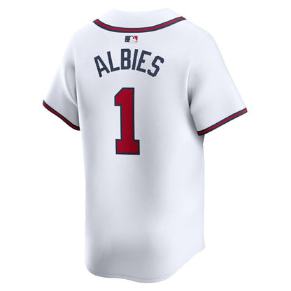 Ozzie Albies Atlanta Braves Home Limited Player Jersey - White | Nike