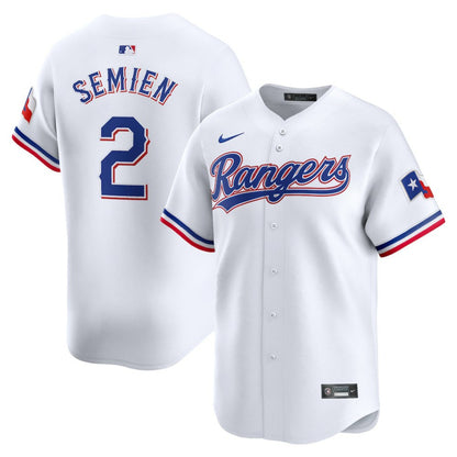Marcus Semien Texas Rangers Home Limited Player Jersey - White | Nike