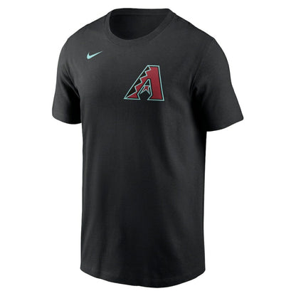 Corbin Carroll Arizona Diamondbacks Fuse Name & Number T-Shirt - Black | Nike