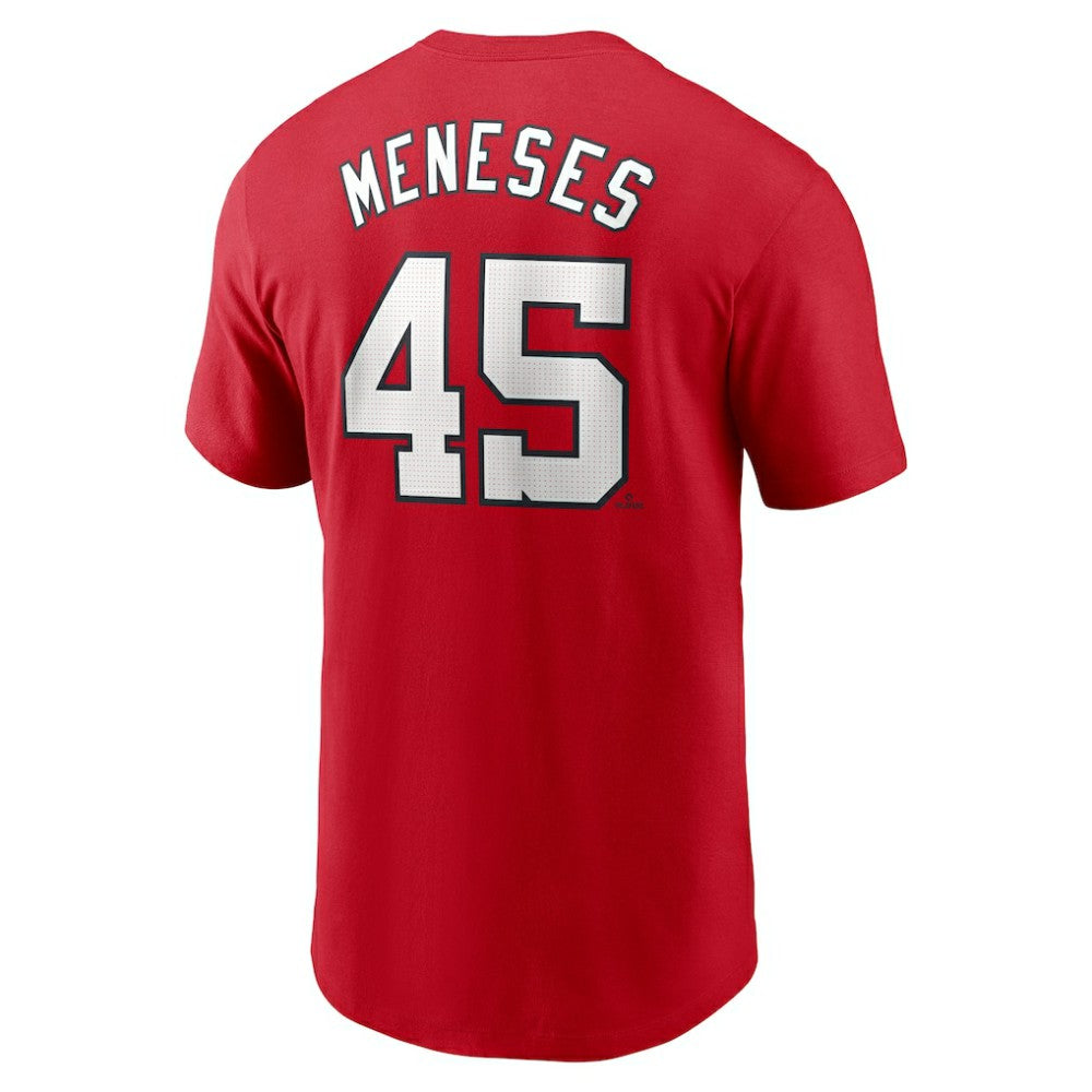 Joey Meneses Washington Nationals Fuse Name & Number T-Shirt - Red | Nike