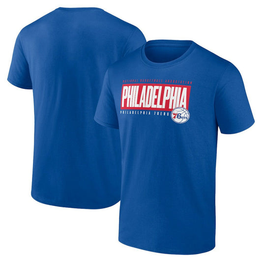 Philadelphia 76ers Box Out T-Shirt - Royal | Fanatics shop