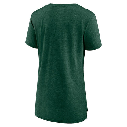 Milwaukee Bucks Women's League Leader Tri-Blend T-Shirt - Hunter Green | Fanatics online