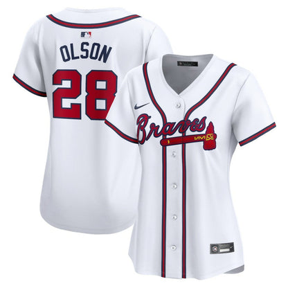 Matt Olson Atlanta Braves Women's Home Limited Player Jersey - White | Nike
