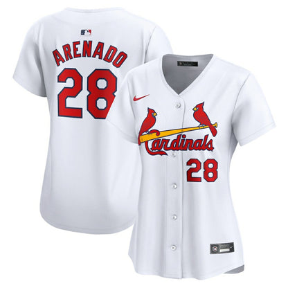 Nolan Arenado St. Louis Cardinals Women's Home Limited Player Jersey - White | Nike