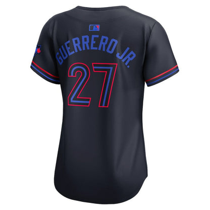 Vladimir Guerrero Jr. Toronto Blue Jays Women's 2024 City Connect Limited Player Jersey - Navy | Nike
