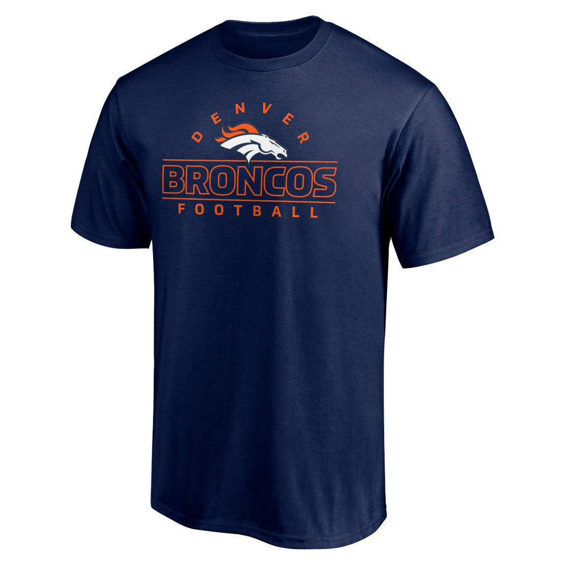 Denver Broncos Dual Threat T-Shirt - Navy sale