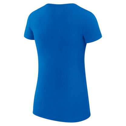 Toronto Blue Jays G-III 4Her by Carl Banks Women's Super-Slim Fit Lightweight Heart Graphic T-Shirt - Royal