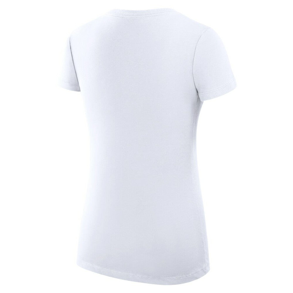 Toronto Blue Jays G-III 4Her by Carl Banks Women's Super-Slim Fit Lightweight Heart V-Neck T-Shirt - White