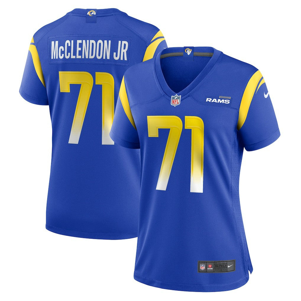 Warren McClendon Jr. Los Angeles Rams Women's Team Game Jersey - Royal | Nike sale