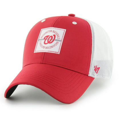 Washington Nationals Disburse MVP Trucker Adjustable Hat - Red | 47 brand