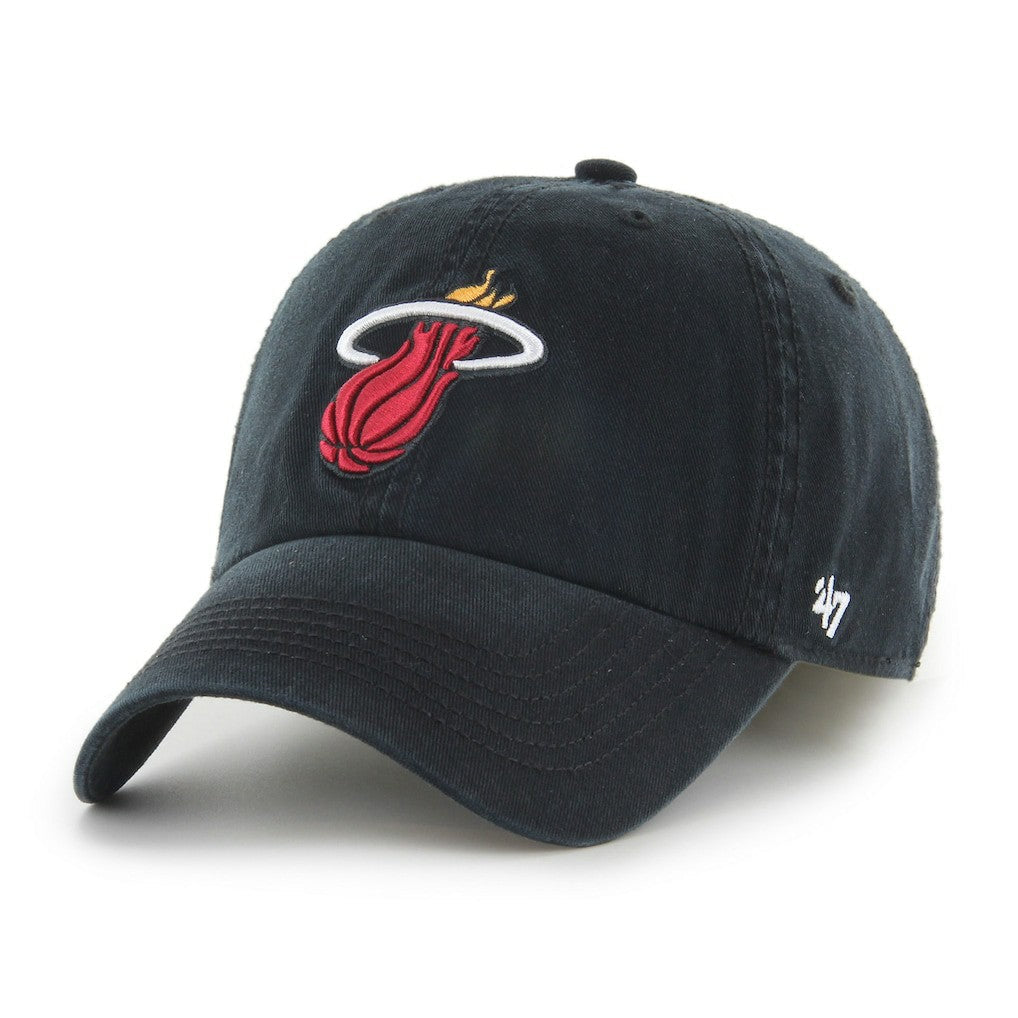 Miami Heat '47 Classic Franchise Fitted Hat - Black | 47 brand shop