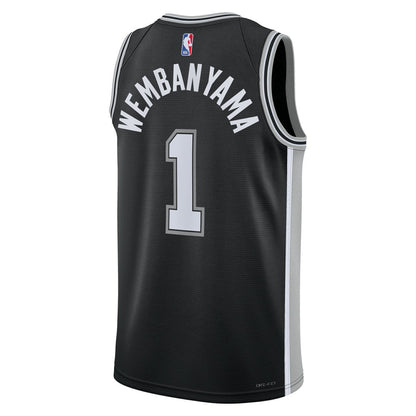 Victor Wembanyama San Antonio Spurs Unisex 2023 NBA Draft First Round Pick Swingman Jersey - Icon Edition - Black | Nike online