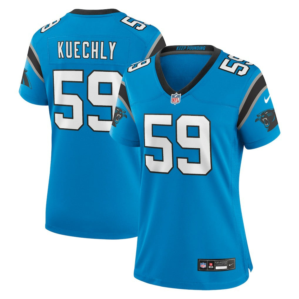 Luke Kuechly Carolina Panthers Women's Retired Player Game Jersey - Blue | Nike for sale