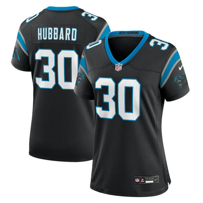 Chuba Hubbard Carolina Panthers Women's Team Game Jersey - Black | Nike outlet