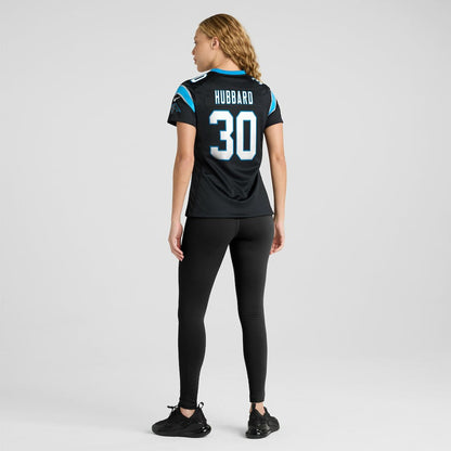 Chuba Hubbard Carolina Panthers Women's Team Game Jersey - Black | Nike outlet