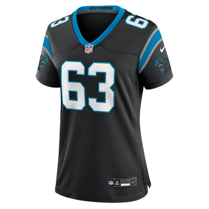 Austin Corbett Carolina Panthers Women's Team Game Jersey - Black | Nike online