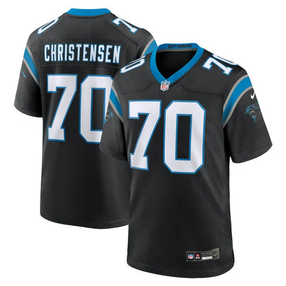Brady Christensen Carolina Panthers Team Game Jersey - Black | Nike for sale